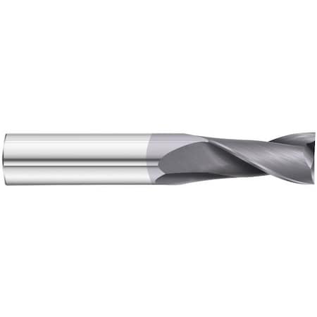 2-Flute - 30° Helix - 3215 GP End Mills, TIALN, RH Spiral, Square, Standard, 1/8